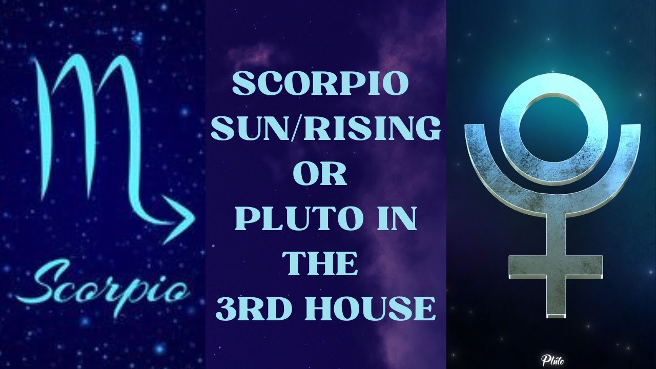 Scorpio/Pluto in the 3rd House: How you truly come off to people 