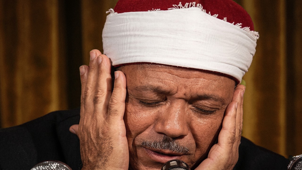 بكاء الشيخ عبد الباسط عبد الصمد عالى الجوده كامل مقطع يبكى القلب