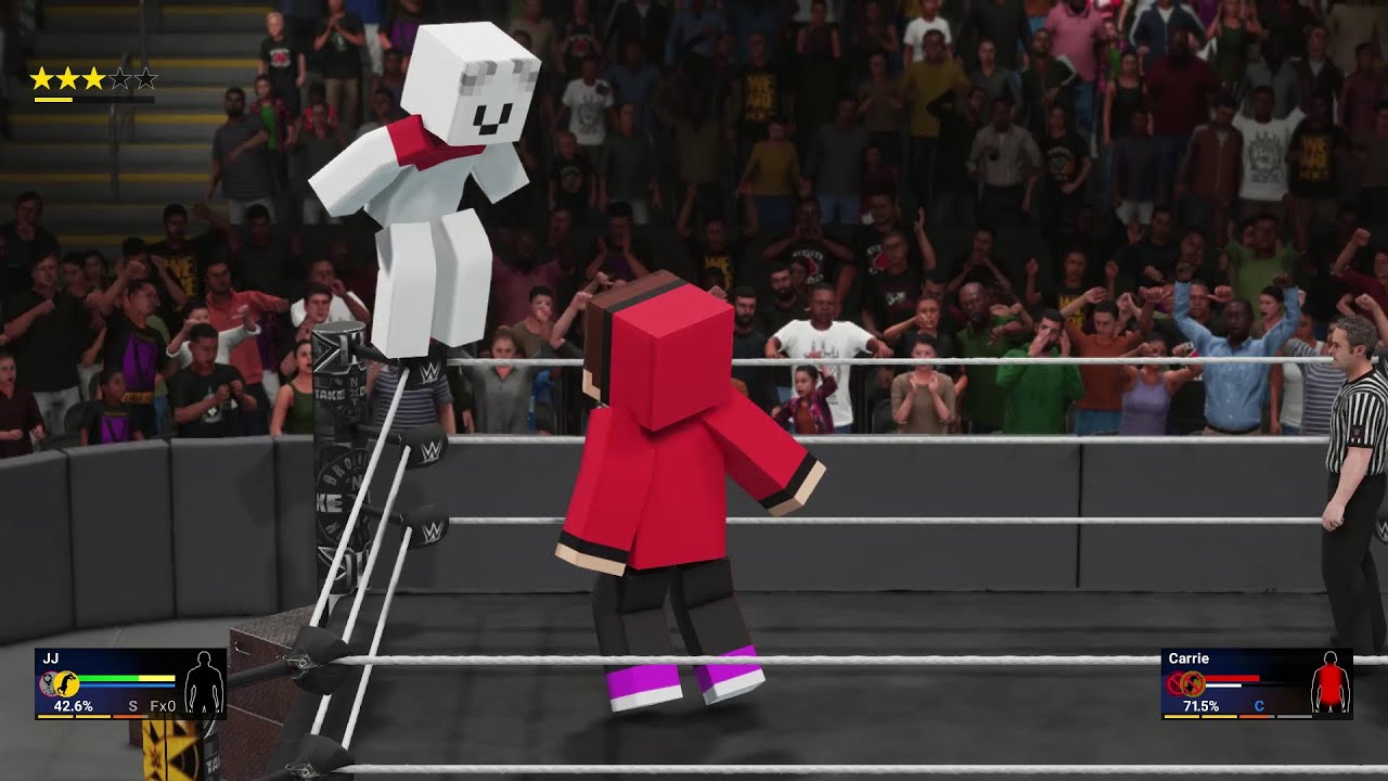 JJ vs. Carrie - Minecraft Maizen Animation