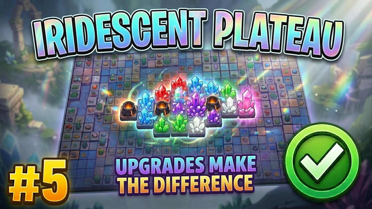 Idle Squares #5 &ndash; Iridescent Plateau | Upgrades Make the Difference