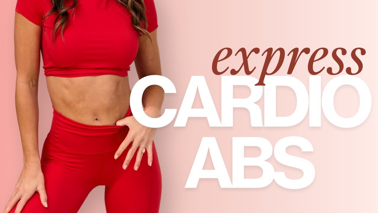 13 Minute Express Cardio Abs | No Equipment + Low Impact