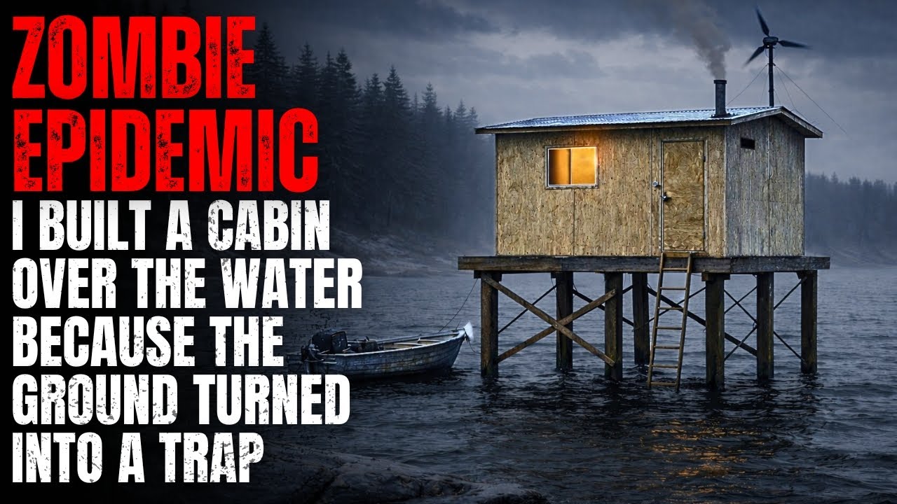 ZOMBIE EPIDEMIC: I Built a Cabin Over the Water Because the Ground Turned into a Trap | Creepypasta
