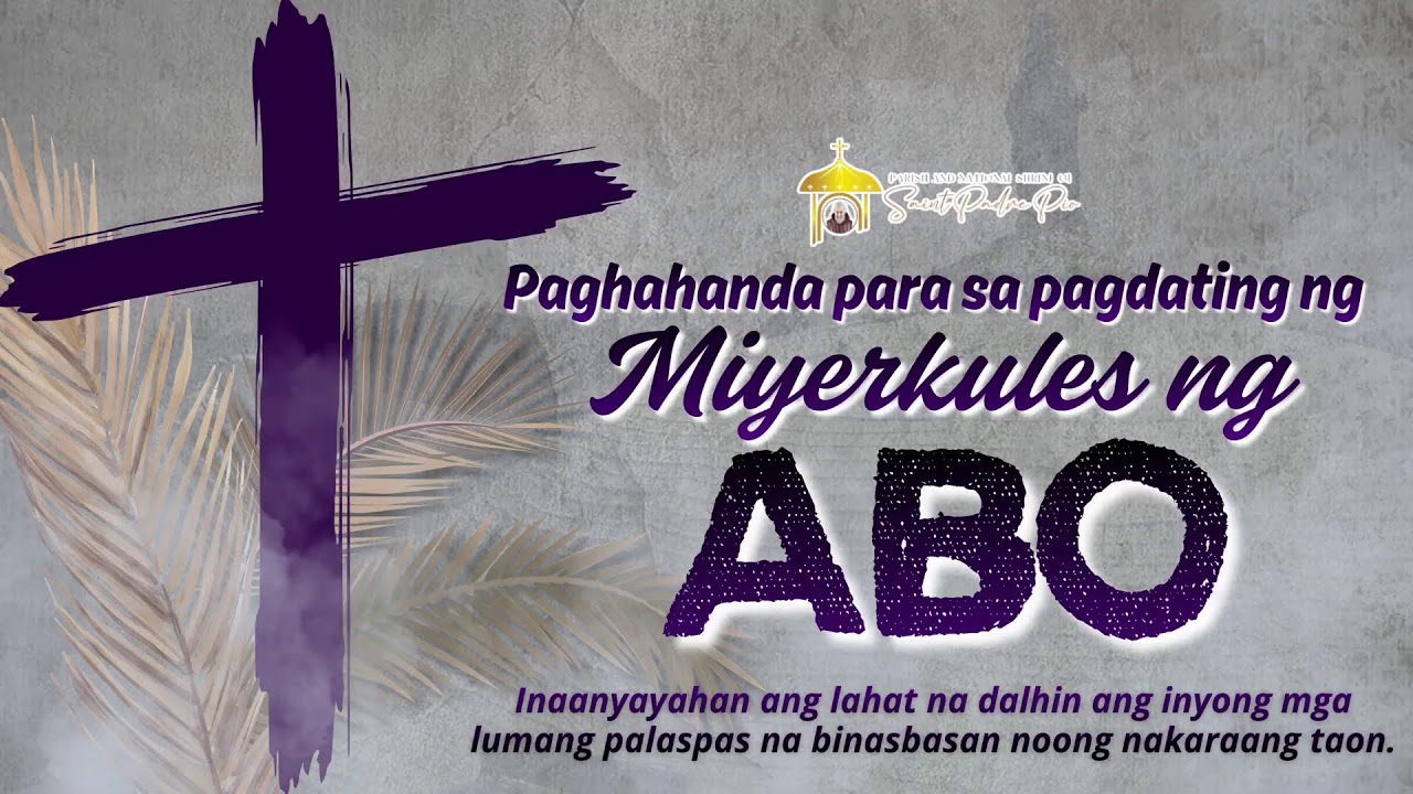 Feb 2, 2026 | 10 a.m.- Kapistahan ng Pagdadala kay Hesusna Panginoon sa Templo
