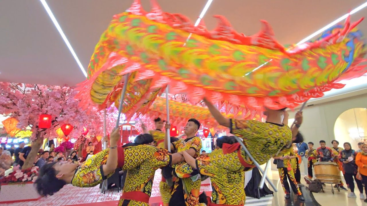 Liong Dance/Dragon Dance by GKB Bogor, at Plaza Indonesia 26 Jan 2025 #imlek2025 #cny2025