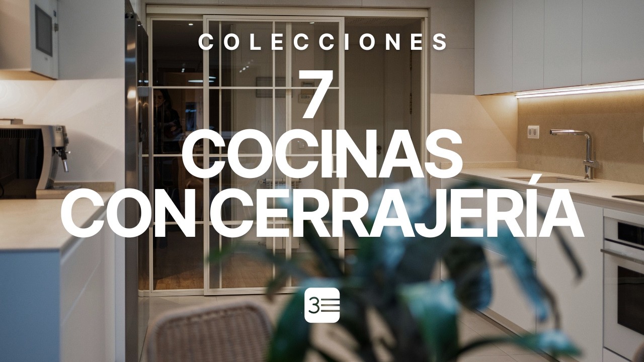 7 COCINAS CON CERRAJERÍA: Lo solución perfecta para las cocinas semiabiertas. #diseñodecocinas