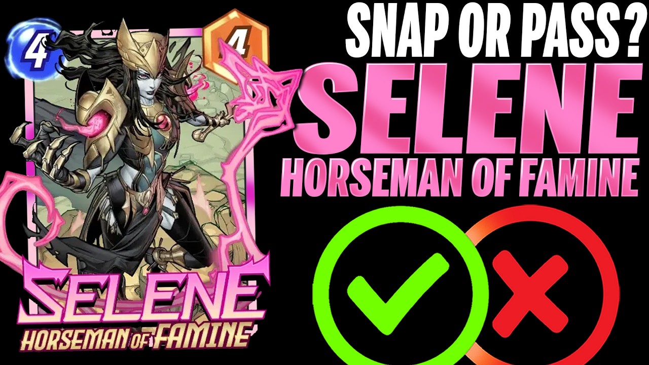 SELENE, HORSEMAN OF FAMINE 💀 Details & Mechanics | Snap or Pass | Marvel Snap