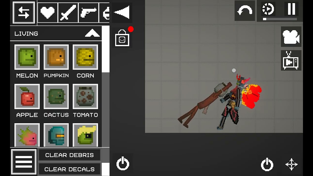 Evil Larry verse some defenseless Npcs