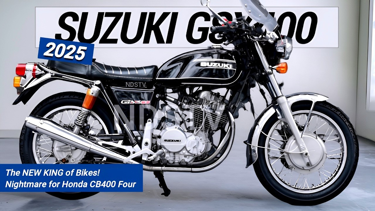 2025 Suzuki GS400 Revealed: Nightmare for Honda CB400 Four!