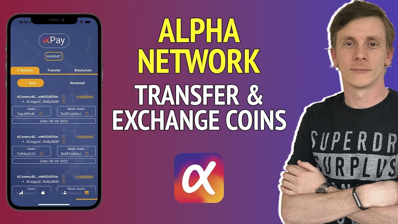 Aktualizacja Alpha Network &ndash; Jak przesyłać i wymieniać swoje monety Alpha