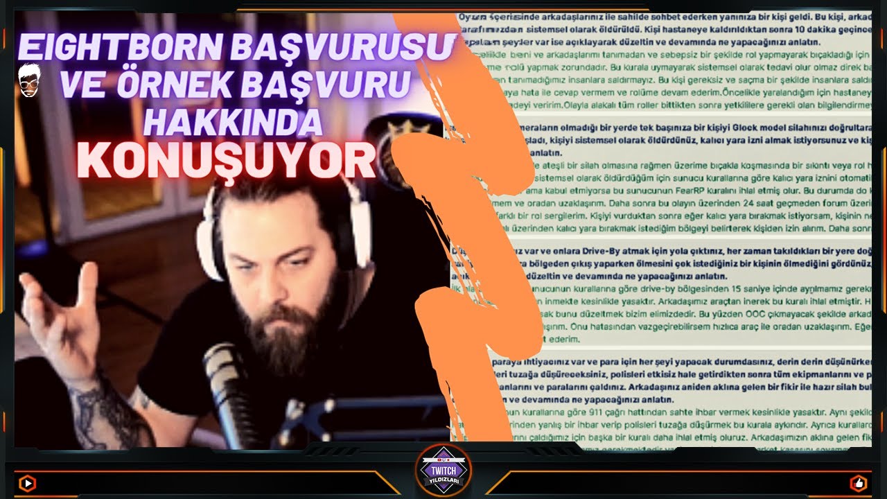 Elraenn - EightBorn Başvuruları Hakkında Konuşuyor ve Örnek Başvuru Gösteriyor