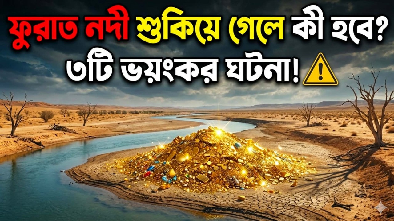 “ফুরাত নদী শুকিয়ে গেলে কী হবে😨? ৩টি ভয়ংকর ঘটনা!” ⚠️ islamic video | MD Rabbi IS