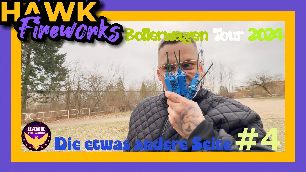 Bollerwagen Tour 2024 I Die etwas andere Seite #4 I #fireworks I #silvester I #pyro I Hawk Fireworks
