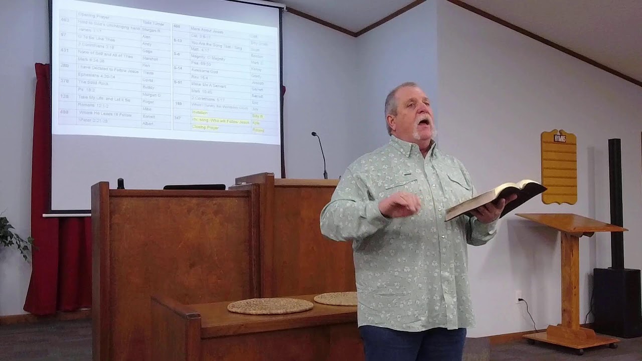 Wednesday Song Service 1-7-26