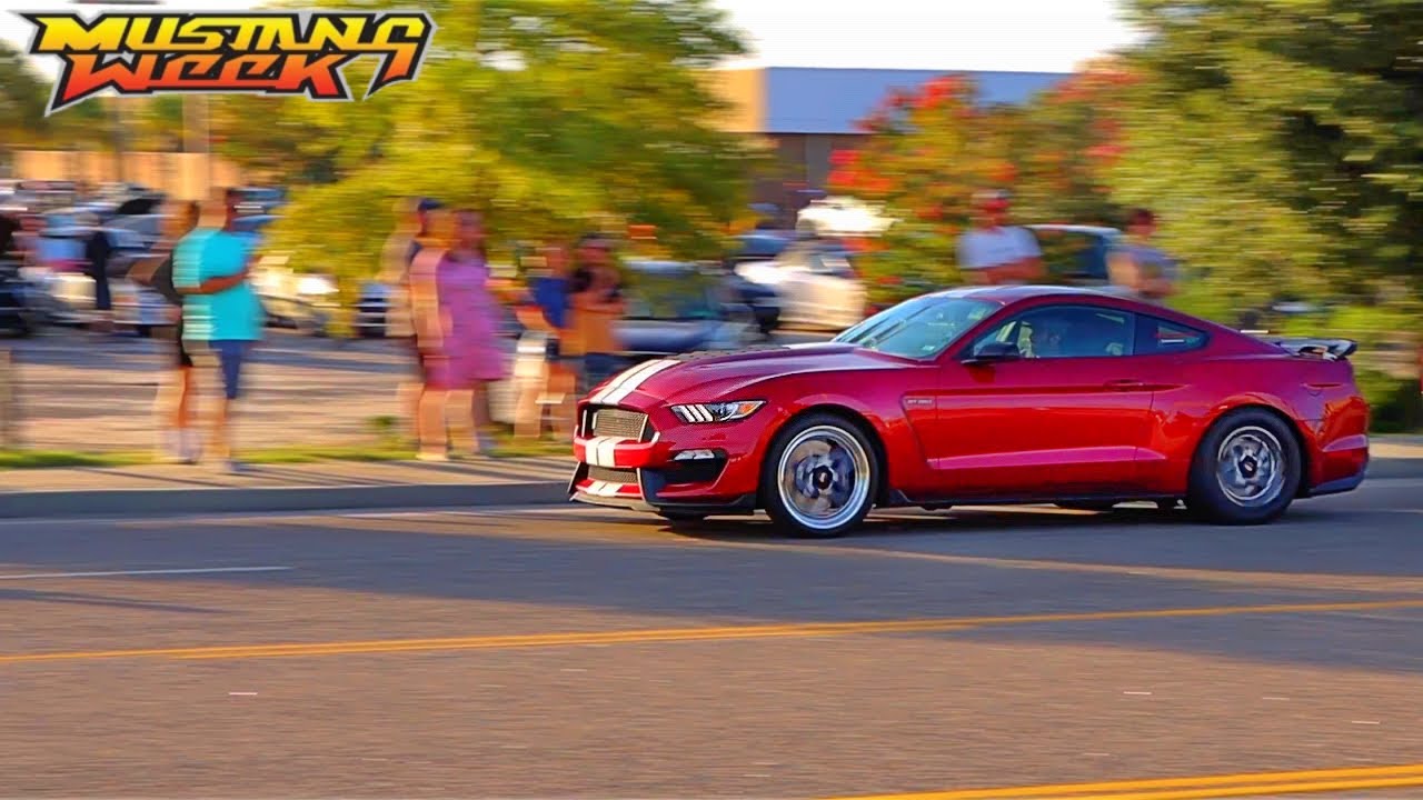 Mustang Week 2022 - VIP Mustang Meet Pullouts & Cops!