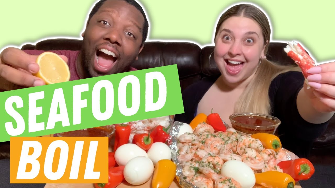 Deshelled Seafood Boil Mukbang [SMASH or PASS Pt. 2]