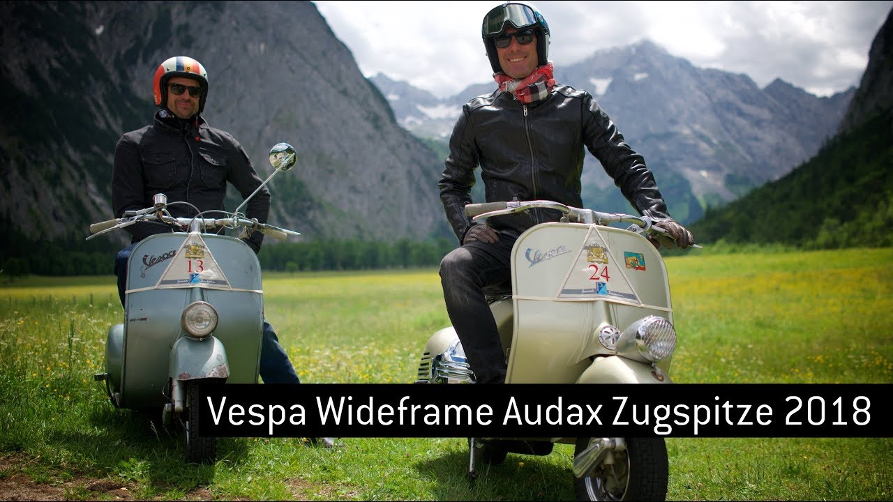 Vespa Wideframe Audax Zugspitze 2018