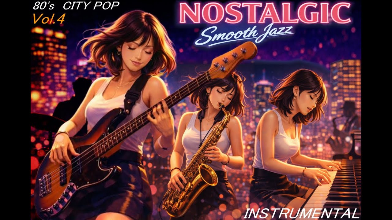 80s–90s Japanese City Pop vol.4 — Feel the Spark of Nostalgia Japanese Nostalgia Reimagined