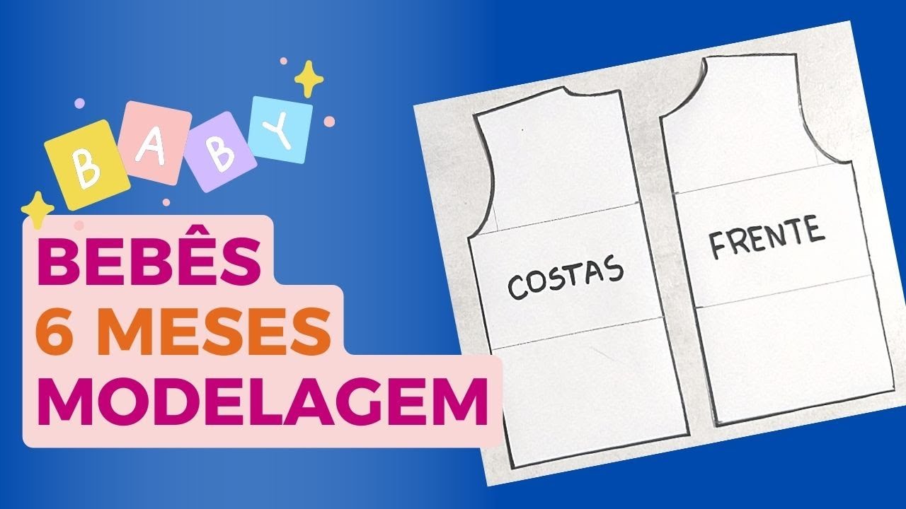 MODELAGEM INFANTIL PARA BEBÊS - 6 MESES - MOLDE BASE