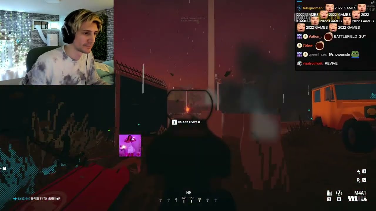 xQc plays Battle Bit with Poke and Jesse | June 19, 2022