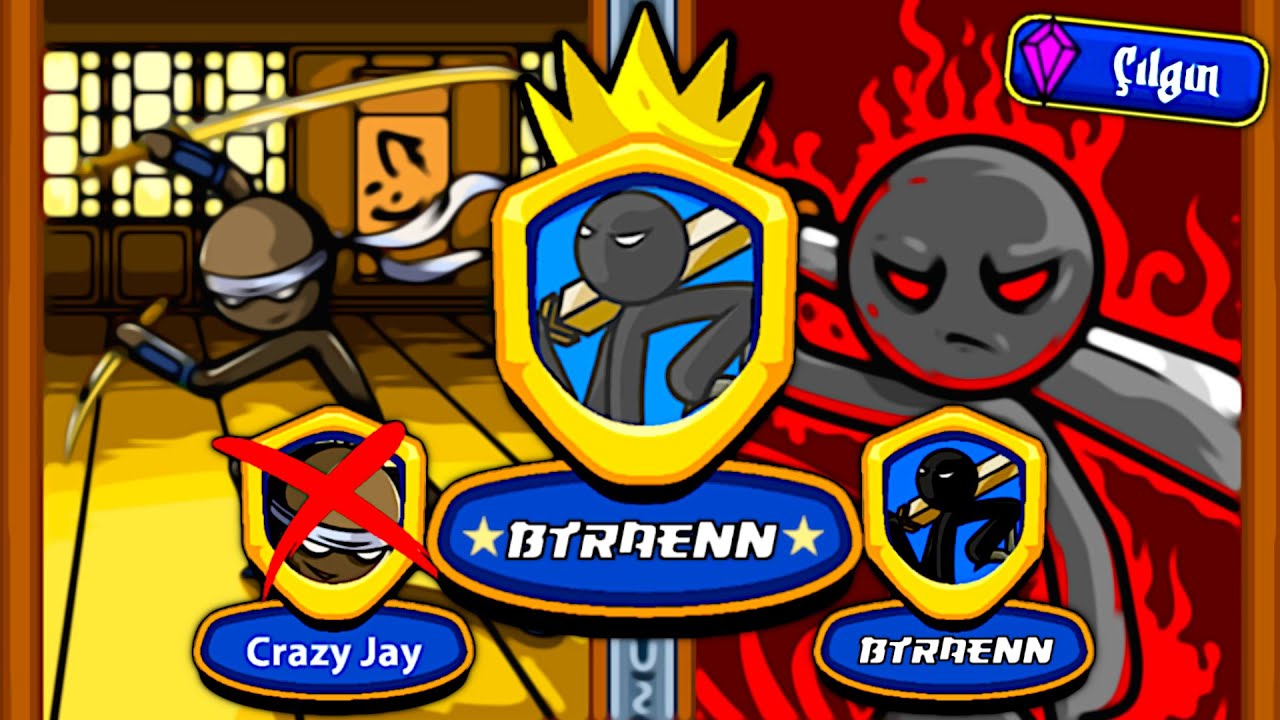 Crazy Jay vs Btraenn - ÇILGIN MOD TURNUVALAR - Stick War Legacy Türkçe