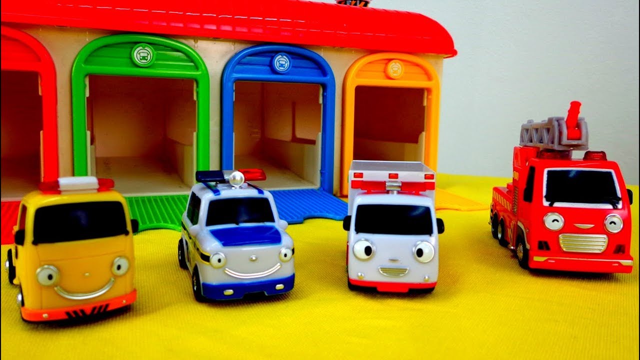 Helper Cars auf Deutsch: die Helfer Autos stellen sich vor.