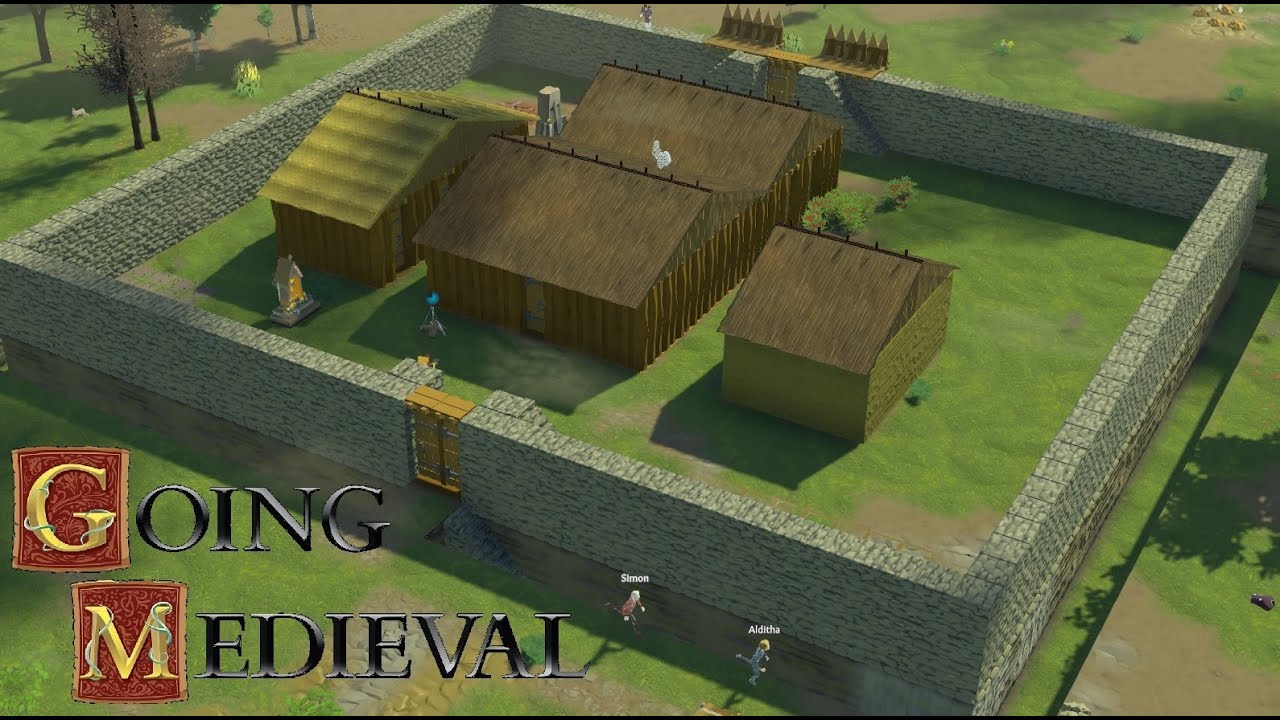 I Built A Thriving Colony In A Voxel Medieval World ~ Going Medieval
