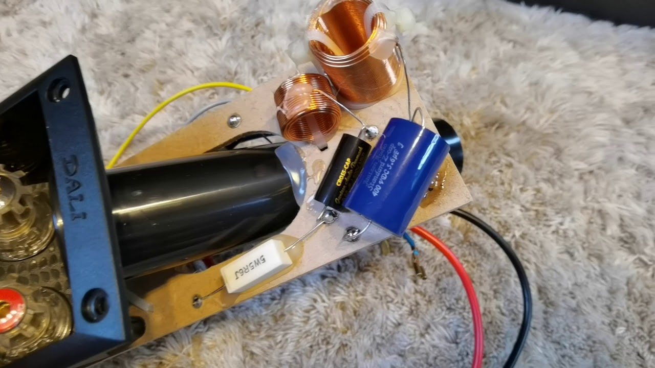Dali Ikon 1 Mk2 speakers crossover capacitors upgrade - part two