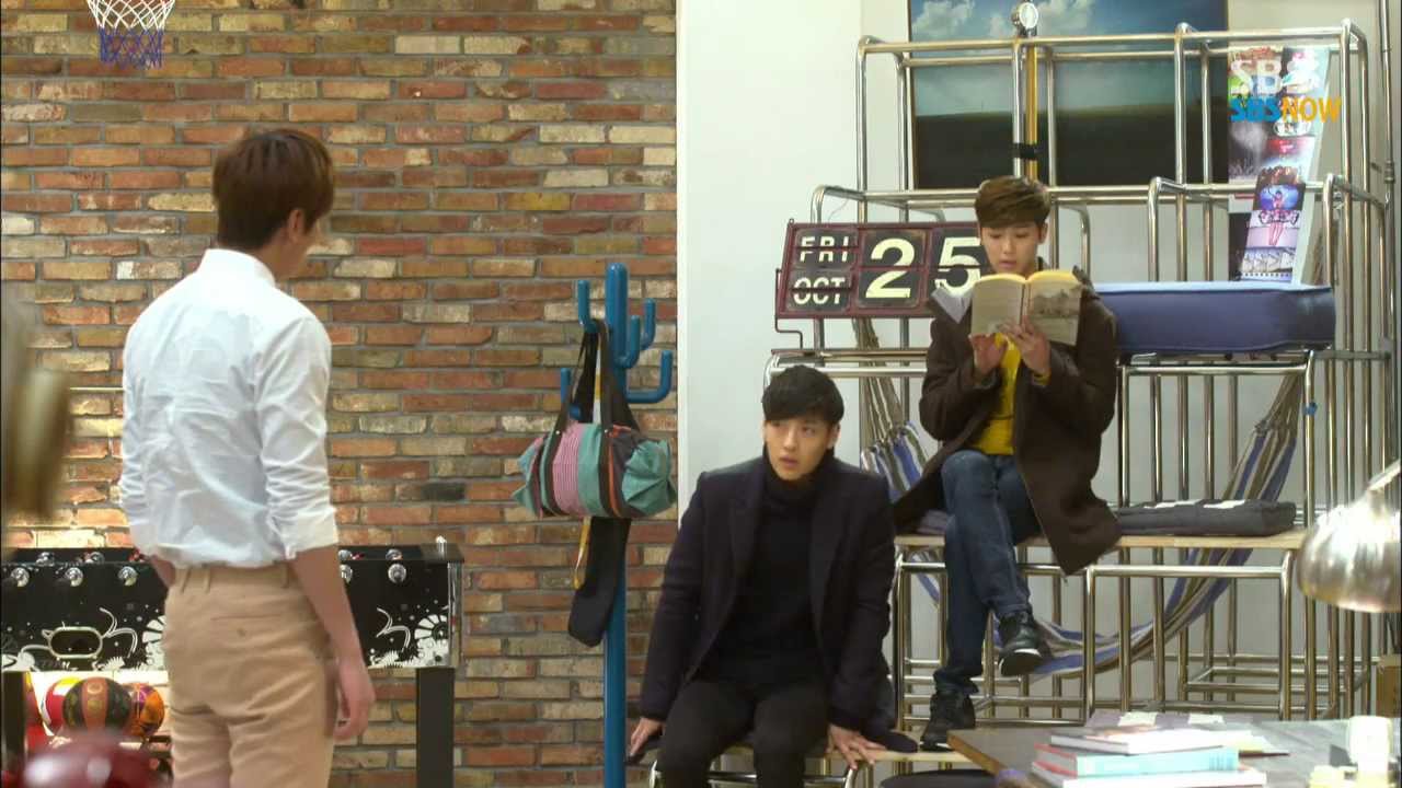 SBS [The Heirs] «Я хочу домой» Это тоже знакомый мне комментарий. Попробую ... дрожит