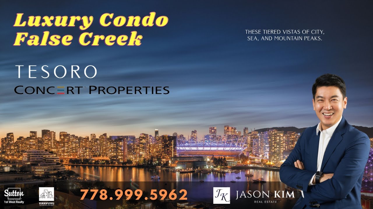 💎 TESORO 💎 Vancouver False Creek - Luxury condo by Concert Properties