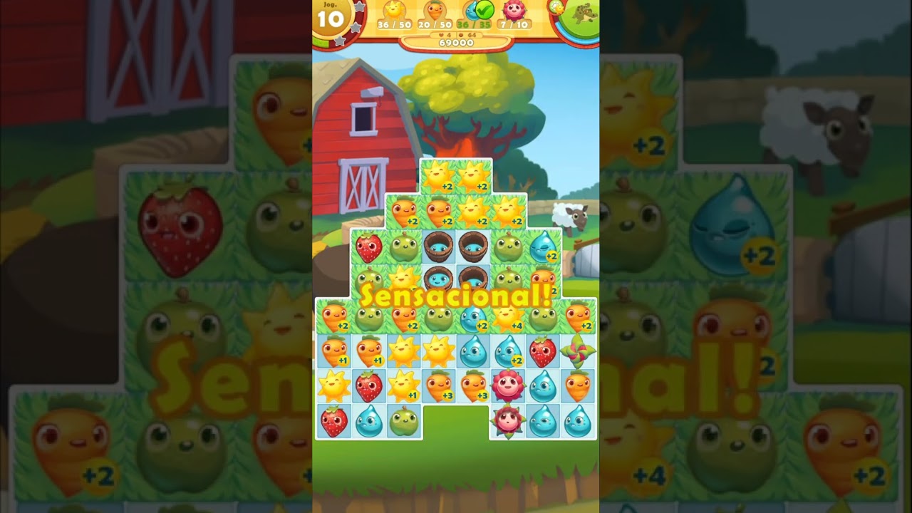 Farm Heroes Saga | Liah RC #shorts