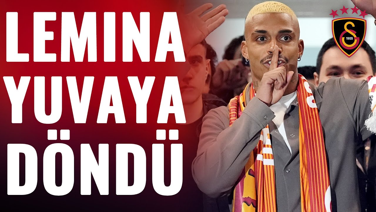 Mario Lemina Yeniden Galatasaray'da! İşte Havaalanından İlk Görüntüler