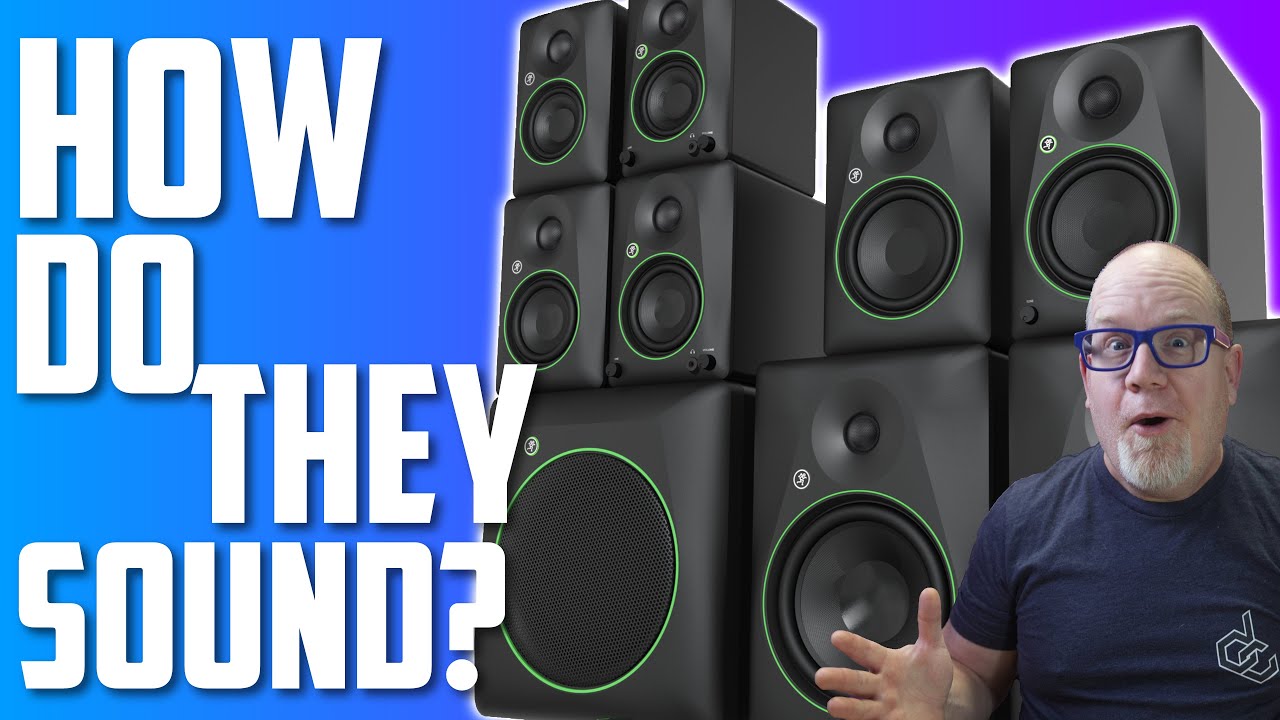 MACKIE JUST REFRESHED THEIR CR SERIES OF MONITORS!