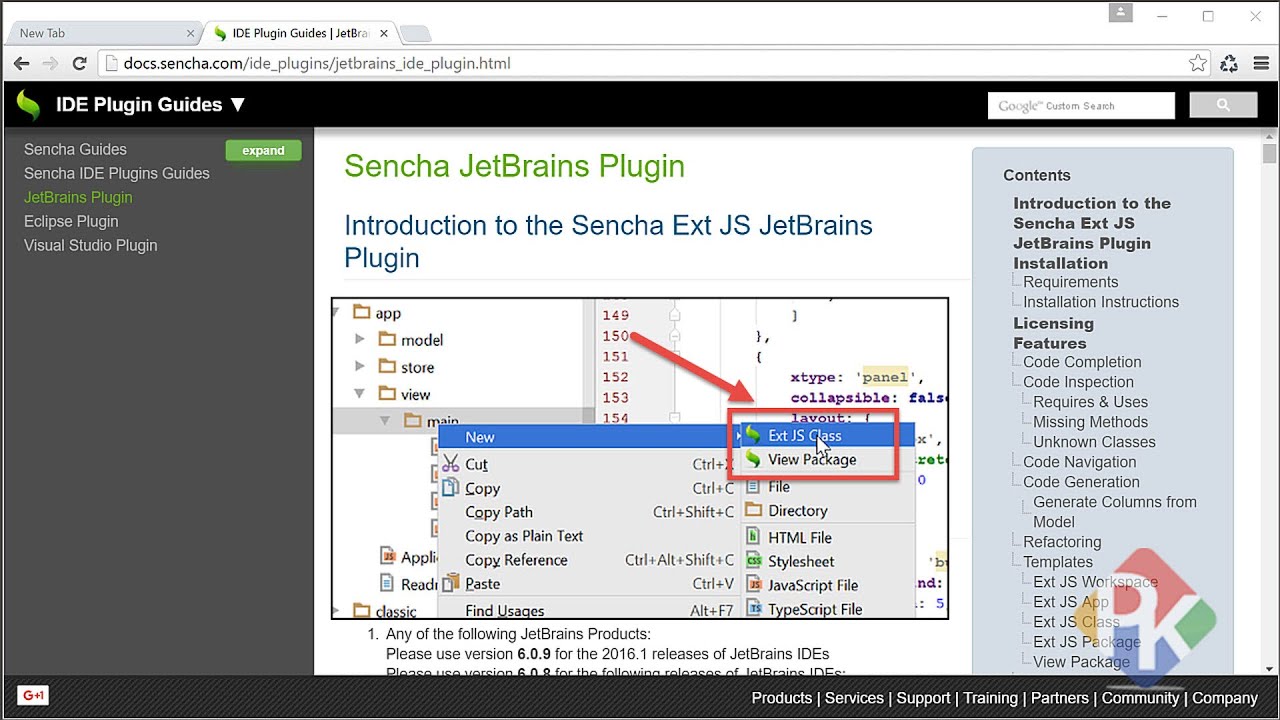 The Really Useful WebStorm ExtJS Extension is Hugely Helpful