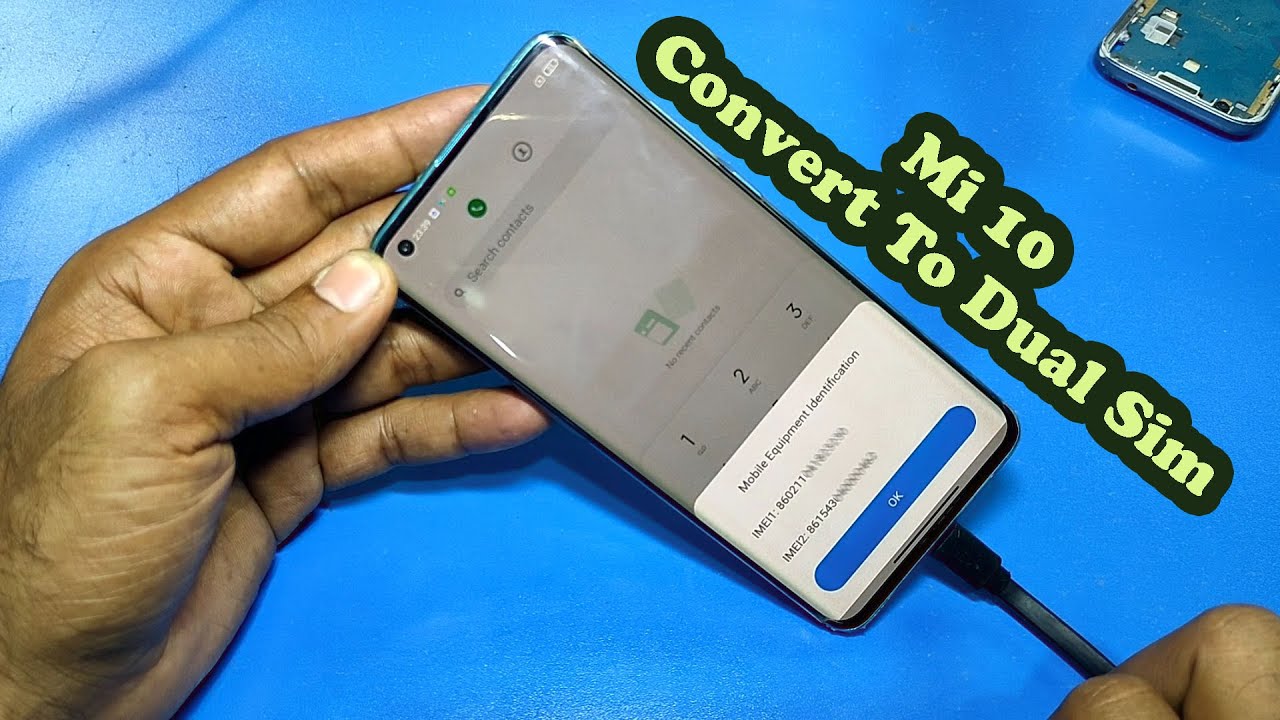 Mi 10 Convert To Dual Sim | Xiaomi M2001J2G Dual Sim Global Rom