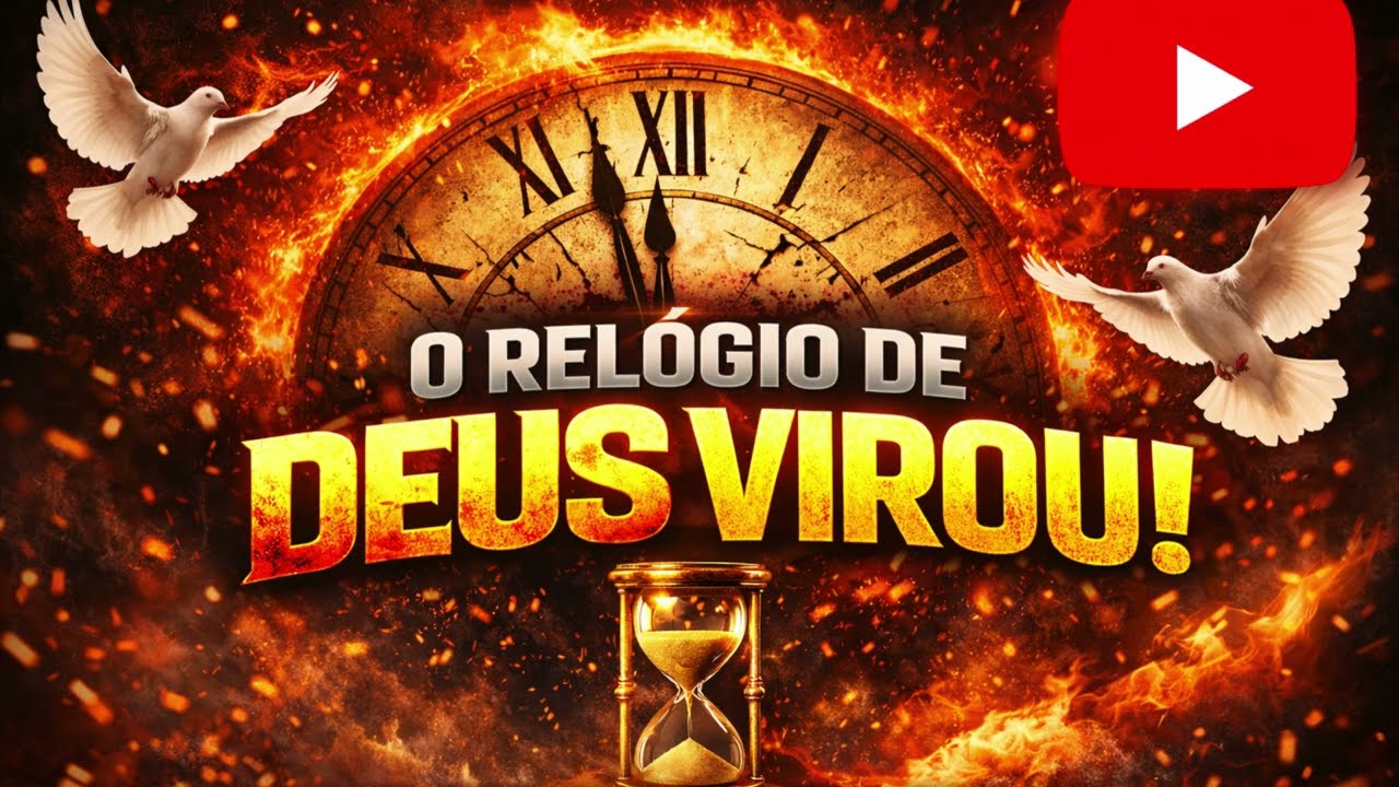 🔥 O RELÓGIO DE DEUS VIROU | Louvor Profético de Vitória 🔥🙏