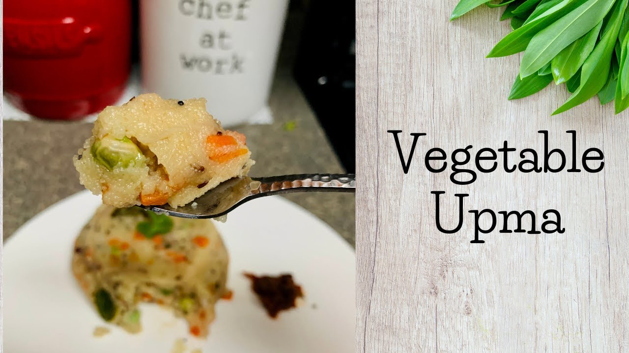 Healthy Mixed Vegetables Upma  by Windhu Kitchen
