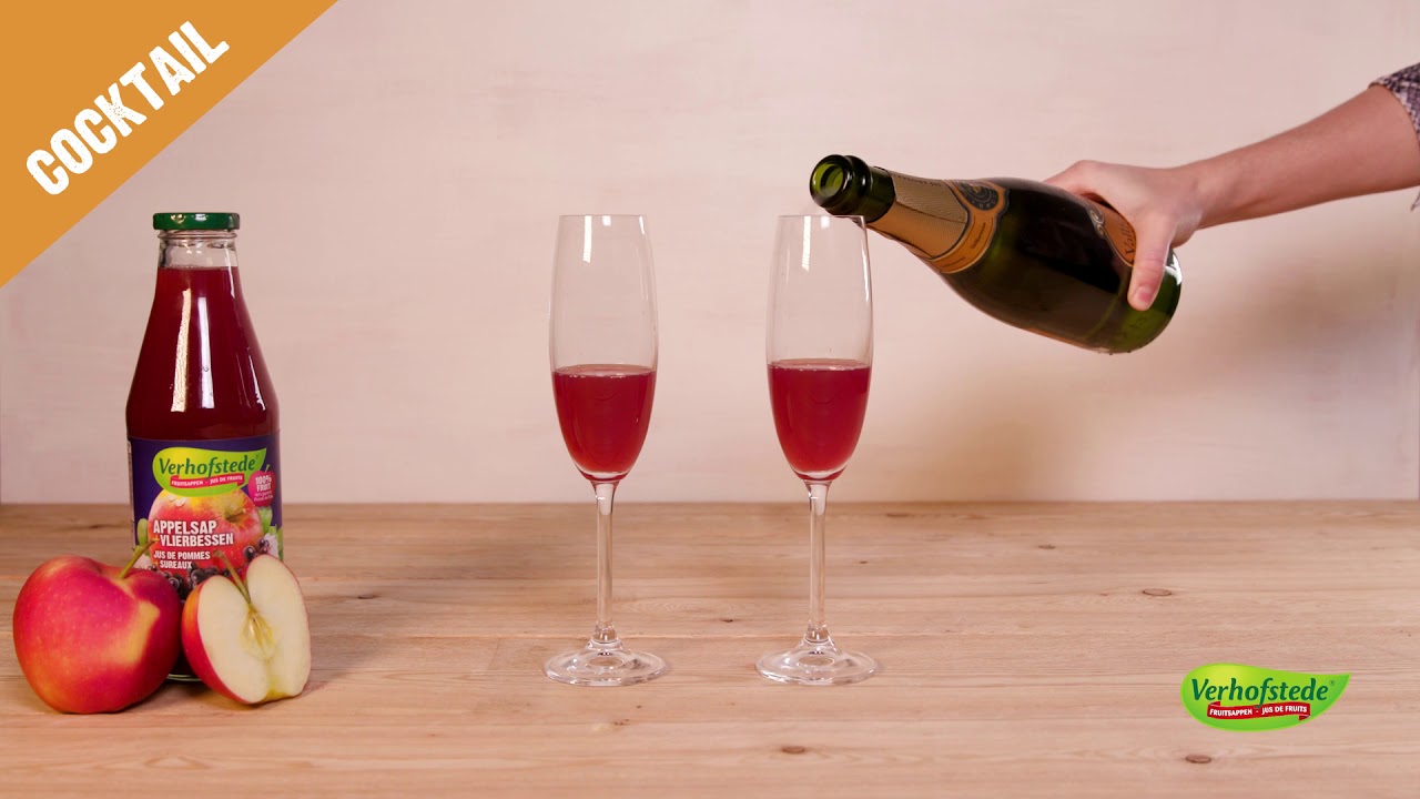 Cocktail Vlierbes Bubbels