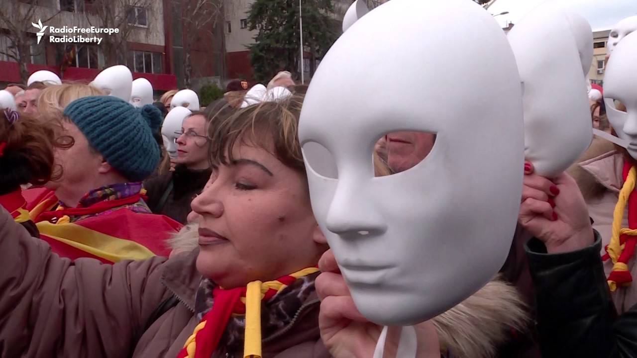 Macedonia Street Protests Enter Third Week