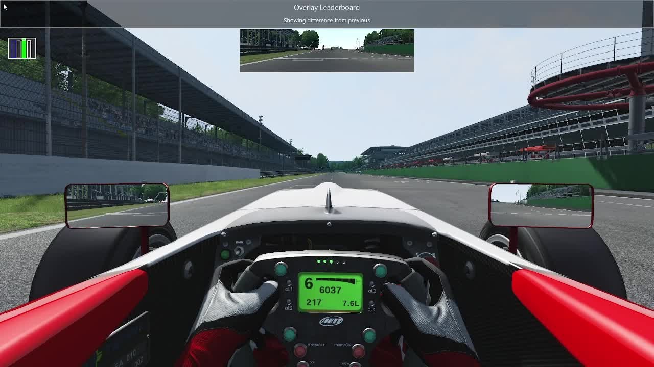 Assetto Corsa Monza Tatuus FA01 (Dry) Track Guide (Hotlap + Telemetry)