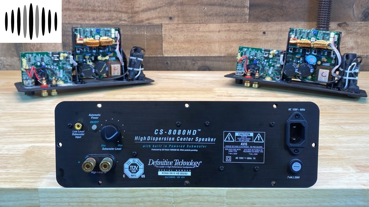 DR #52 - Speaker Amplifier Repair - Definitive Technology CS-8080HD