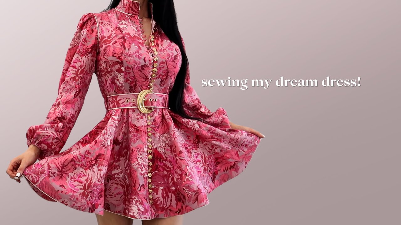How to sew a Zimmermann linen dress for a quarter of the price!