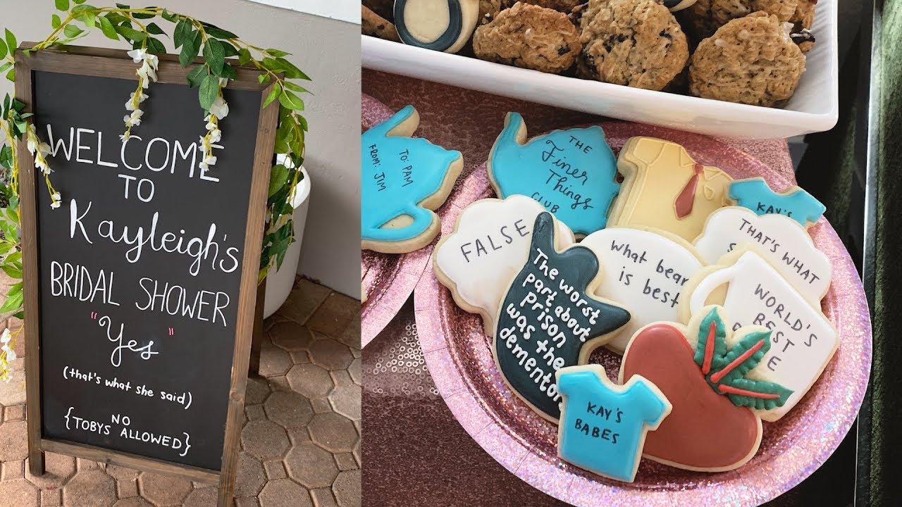 Bride Has Dundie Award-Worthy 'Office' Themed Shower