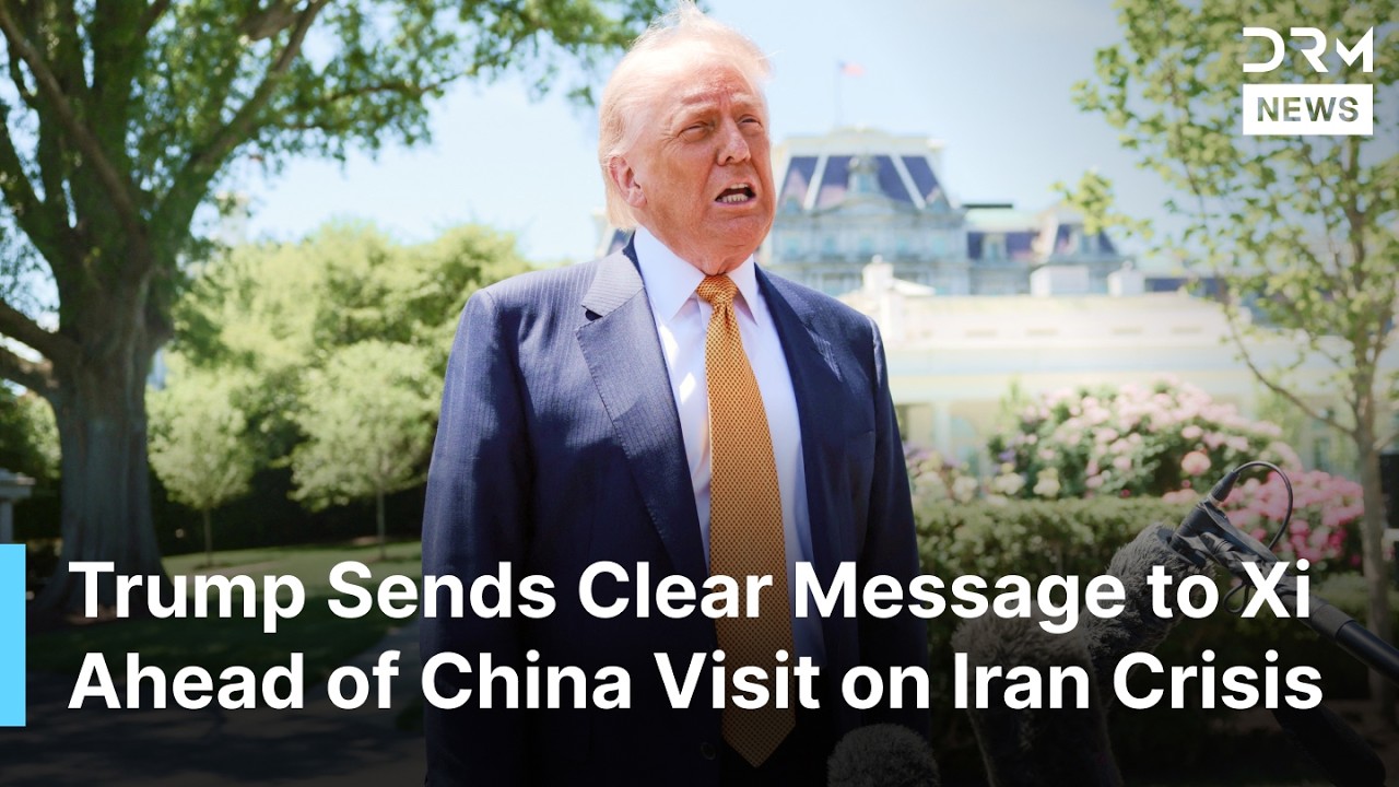 President Trump Sends Strong Message to Xi Jinping Ahead of China Visit Over Iran War Crisis | AC1N