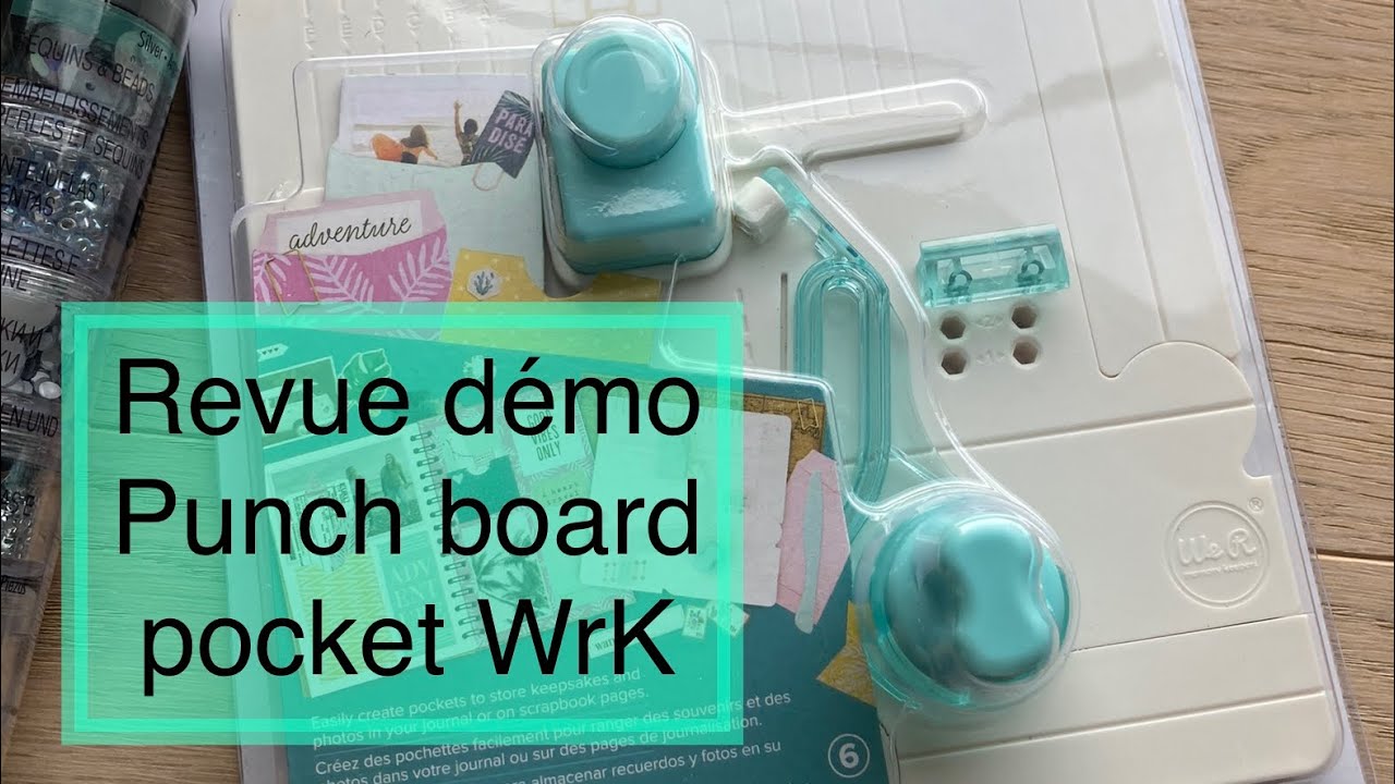 Revue Punch board pocket mode d’emploi et création facile et pratique (DT Custodeco) we are memory