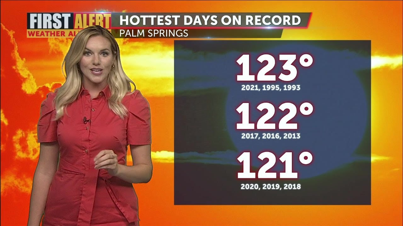 Palm Springs ties all-time record for high temperature