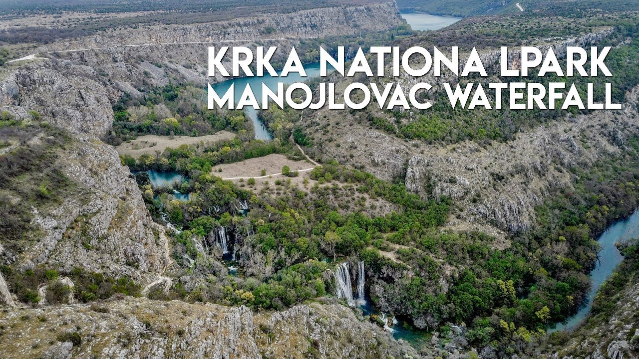 Manojlovac waterfall in Krka National Park (Croatia)