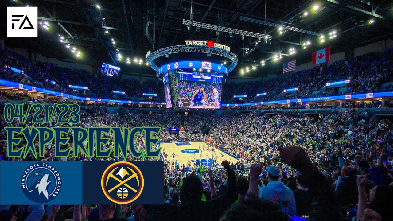 Minnesota Timberwolves NBA Playoff Experience vs Denver Nuggets | Game 3 2023 (Live Crowd Atmosphere