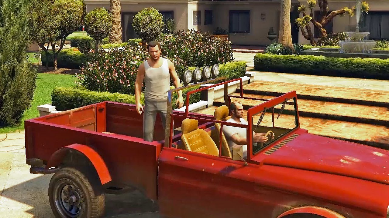 40 оскорблений Тревора Майклу (факт из GTA 5) — DarkViperAU