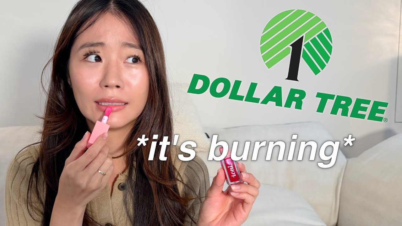 Я ПРОТЕСТИРОВАЛА ПОЛНЫЙ КОСМЕТИК DOLLAR TREE... (надеюсь, у меня не появятся прыщи)