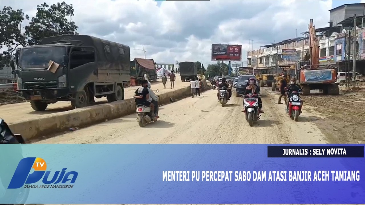 Menteri PU Percepat Sabo Dam Atasi Banjir Aceh Tamiang
